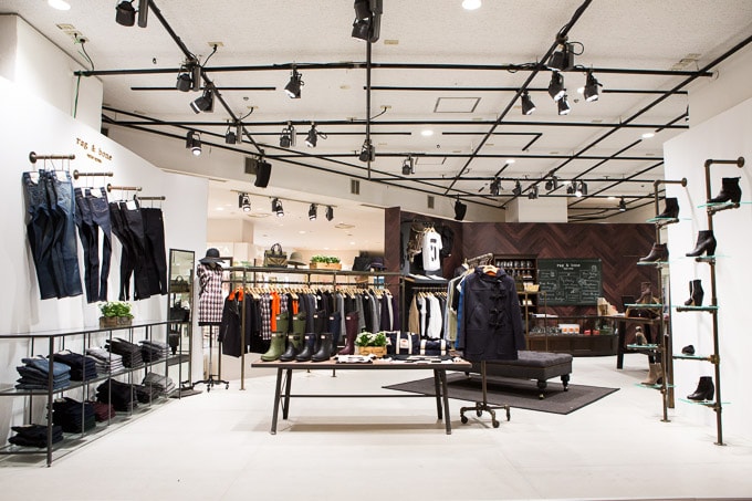 Rag & Bone 於 Isetan Tokyo 開設期間限定店鋪