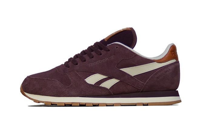 Reebok Classic Leather Suede Henna/Paperwhite/RBK Brass 配色