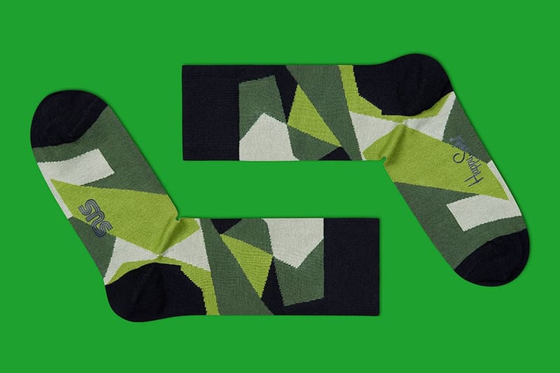 Sneakersnstuff x Happy Socks M90 Camo Socks 聯名迷彩襪款