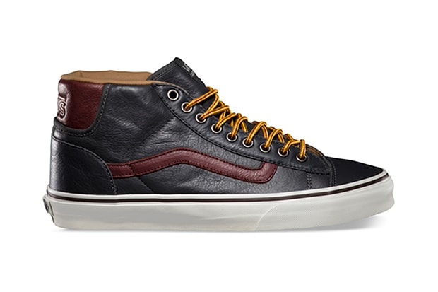 Vans California 2013 秋季 Mid Skool 77 CA Pebble Leather 系列鞋款