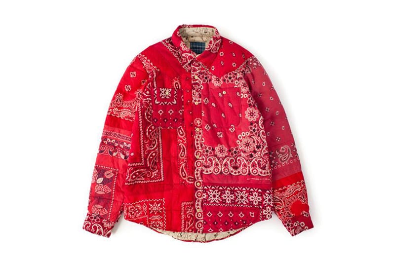 visvim F.I.L. Indigo Camping Trailer KERCHIEF DOWN JKT 羽絨夾克