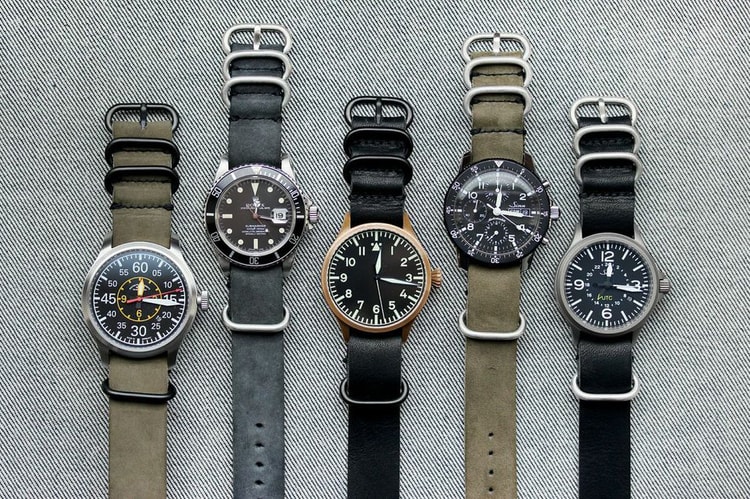 worn&wound Horween Leather NYC NATO 腕錶帶系列