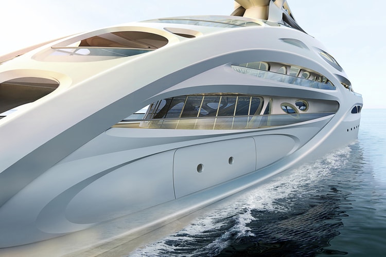 Zaha Hadid 與 Blohm + Voss 合作打造 Superyachts 概念遊艇