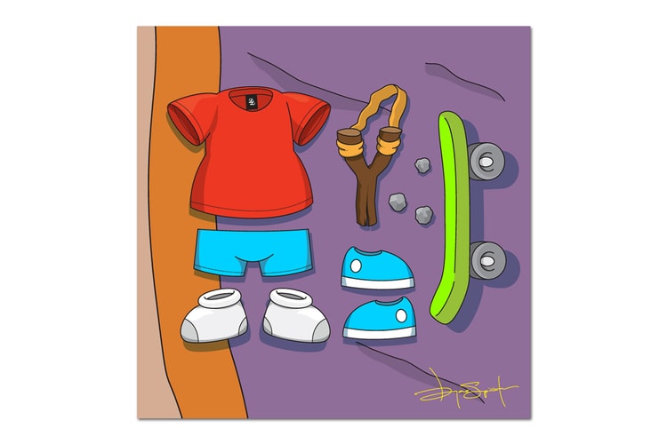 Bryan Espiritu 創作動漫人物 #Outfitgrid 插畫作品