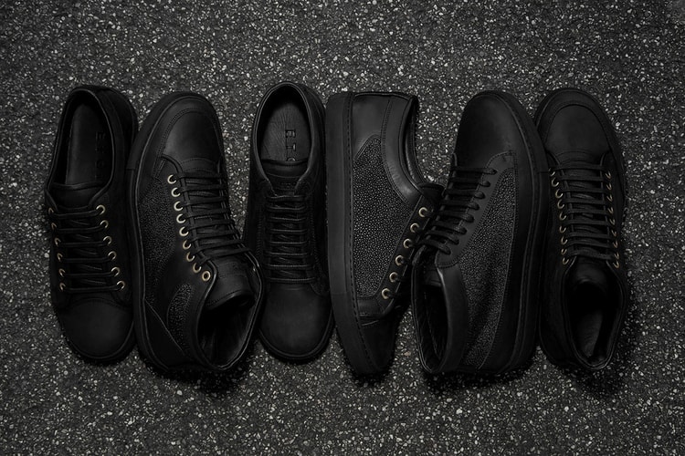 ETQ Amsterdam「All Black Series」鞋履系列