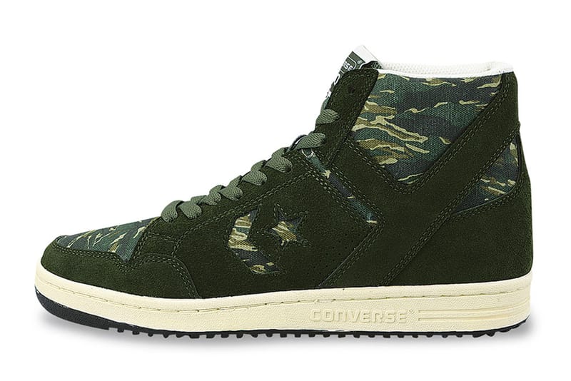XLarge x Converse Japan Chevron &amp; Star XL Weapon® TG-Camo Hi 聯名高筒球鞋