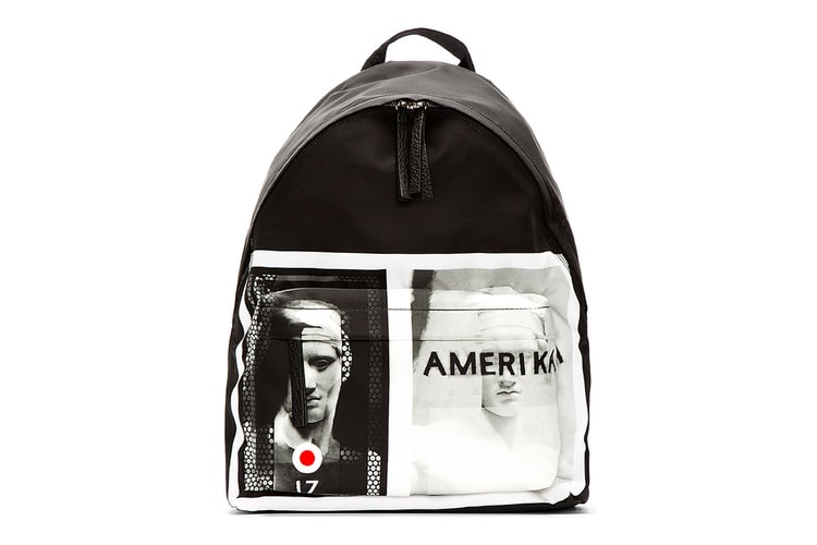 Givenchy 2013 秋冬「Amerika」圖案背包