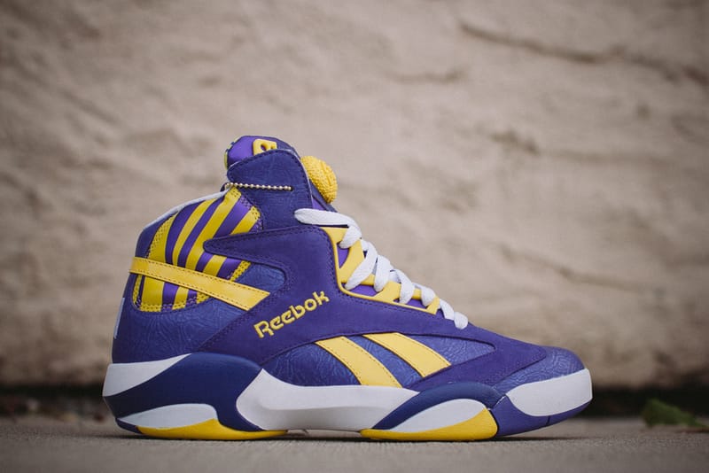 Reebok Shaq Attaq「LSU」配色