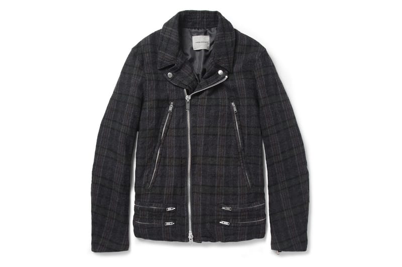 UNDERCOVER Plaid Wool 機車夾克