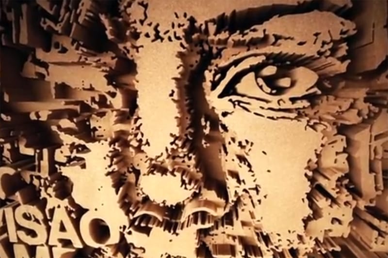Vhils 最新藝術創作「Contraste」