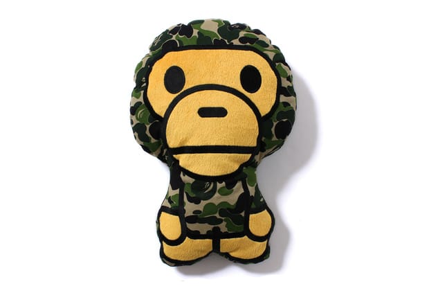 A Bathing Ape MILO ABC 迷彩靠墊
