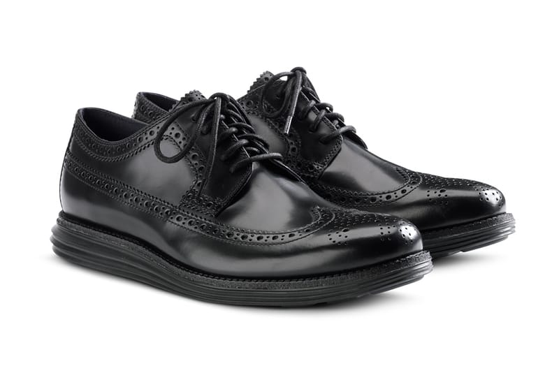 Cole Haan LunarGrand Long Wingtip 全黑配色