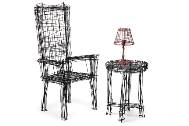 Jinil Park 打造三維抽象傢俱