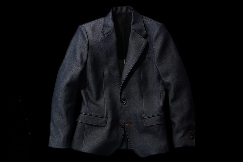 KYUTEN Washi Denim Tailored Collar Jacket 西裝夾克