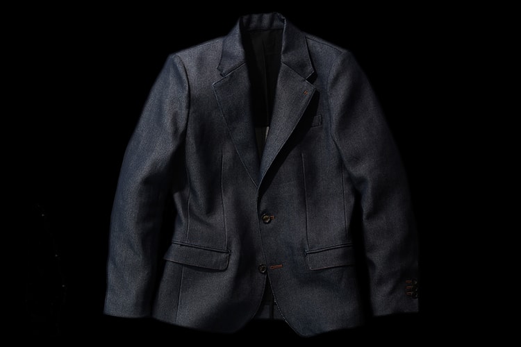 KYUTEN Washi Denim Tailored Collar Jacket 西裝夾克