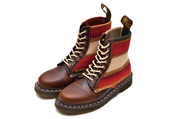 Pendleton x Dr. Martens 8-Eye 聯名靴款