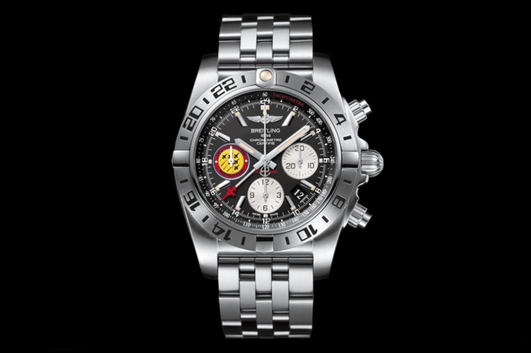Breitling Chronomat 44 GMT Patrouille Suisse 50 週年紀念腕錶