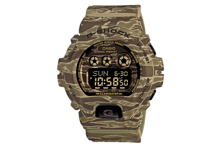 Casio G-Shock GD-X6900CM「Camo」迷彩系列