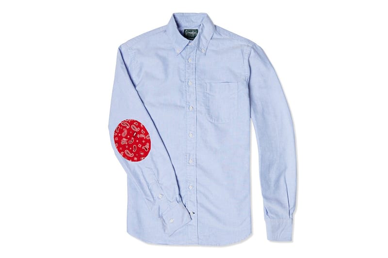 End x Gitman Vintage Elbow Patch 聯名牛津襯衫