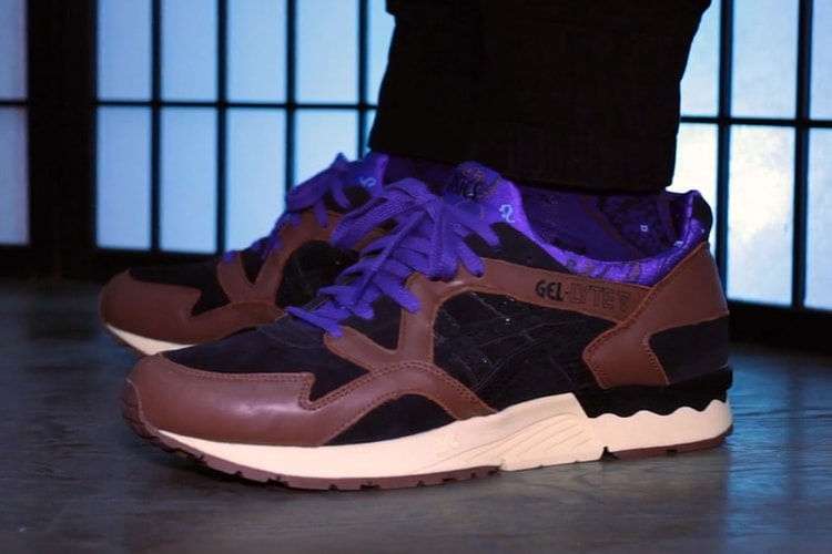 Extra Butter x ASICS Gel Lyte V「Snake Charmer」聯名鞋款預覽影片