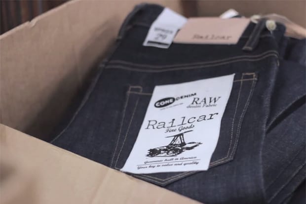 Railcar for Jiberish 2013 秋冬 American Raw Selvedge 聯乘丹寧系列
