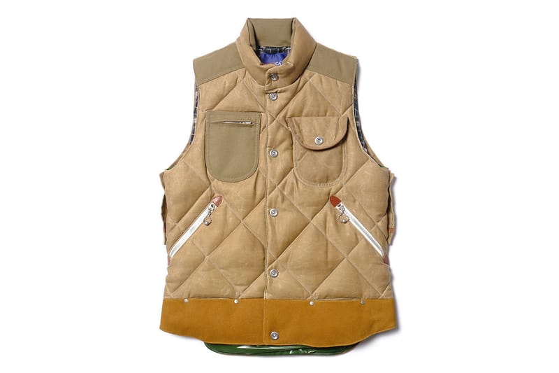 Junya Watanabe MAN x Duvetica「Marsia」Cotton Moleskin Paraffin Down Feather Vest 聯名羽絨背心