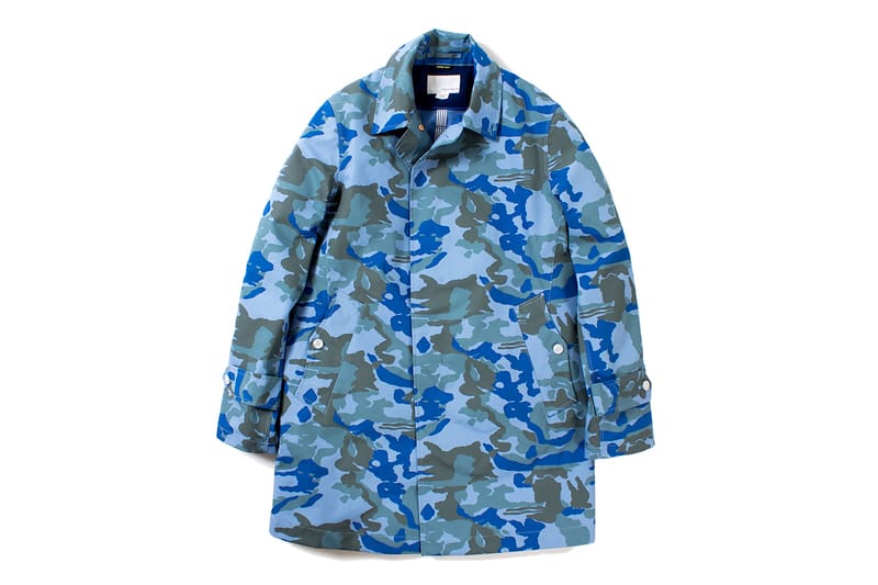 nanamica 2014 春季 GORE-TEX Soutien Collar Coat 迷彩機能大衣