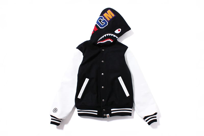 A Bathing Ape 2014 春季 SHARK 棒球夾克