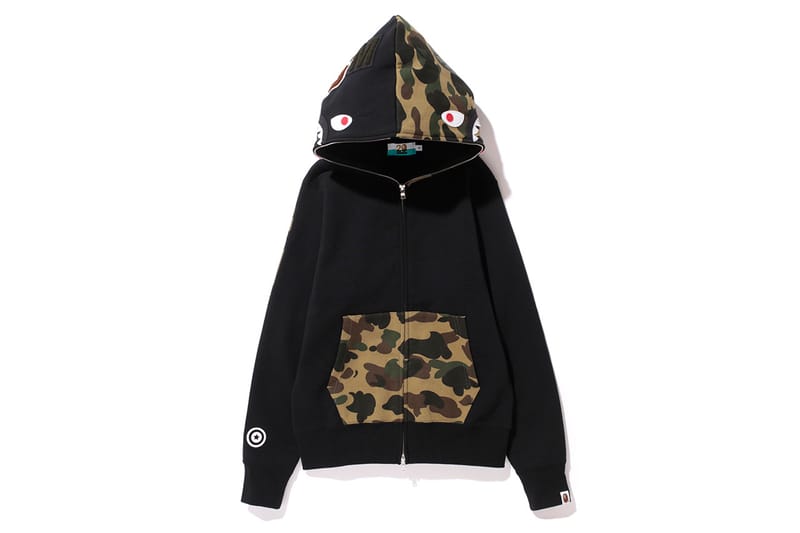 A Bathing Ape NW20 鯊魚迷彩連帽衛衣系列
