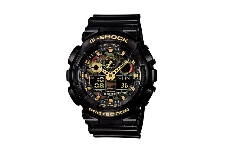 Casio G-Shock GA-100CF「Camo Dial」別注系列