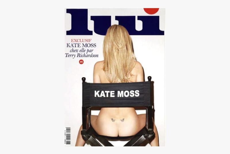 Terry Richardson 掌鏡爲 Kate Moss 拍攝《LUI Magazine》封面