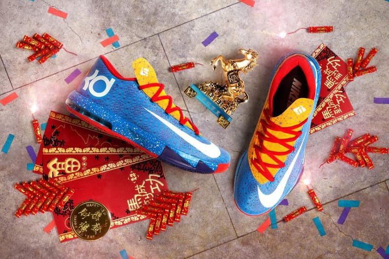 Kevin Durant 親自設計 Nike KD VI 馬年主題配色