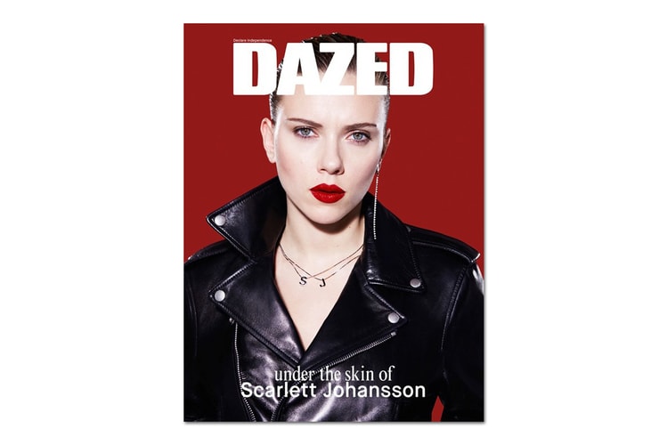 好萊塢女星 Scarlett Johansson 登上《DAZED Magazine》2014 春季刊封面