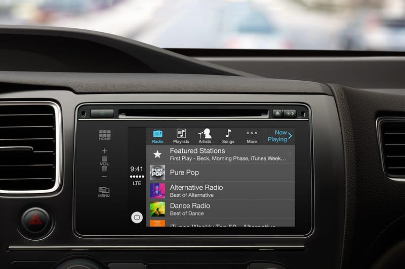 Apple 推出 CarPlay 互聯網車載系統