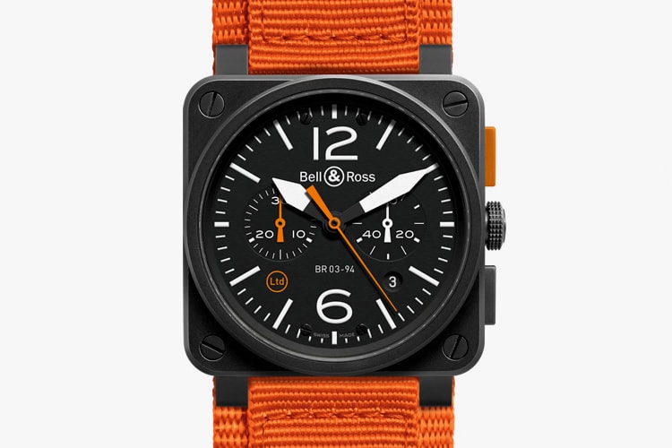 Bell & Ross BR 03-94「Carbon Orange」限量版腕錶