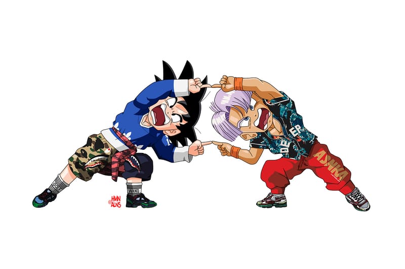Dragon Ball Z x HMN ALNS「Fusion」插畫作品