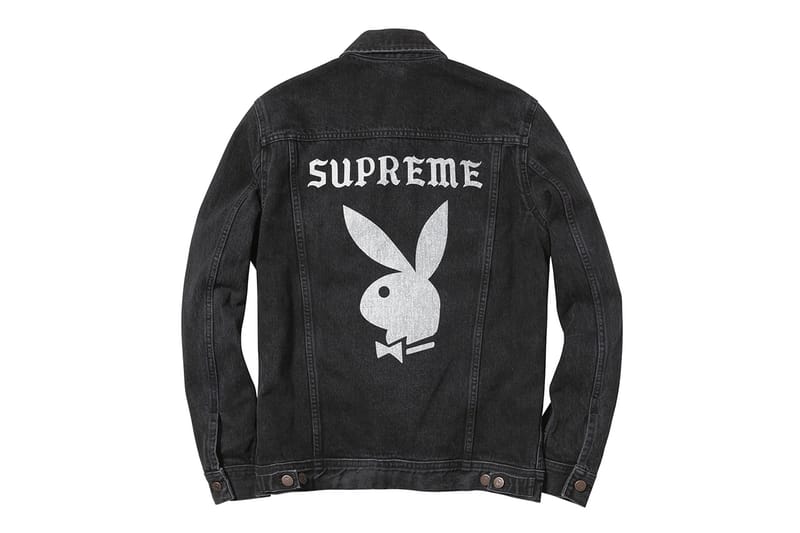 Playboy x Supreme 2014 春夏聯名丹寧夾克
