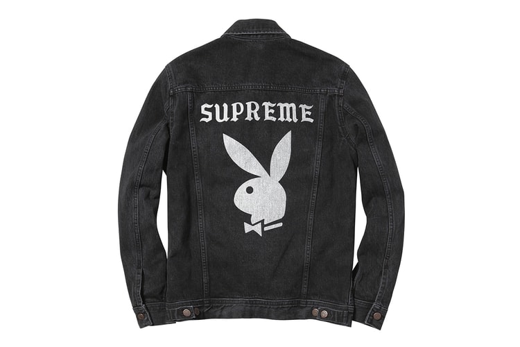 Playboy x Supreme 2014 春夏聯名丹寧夾克