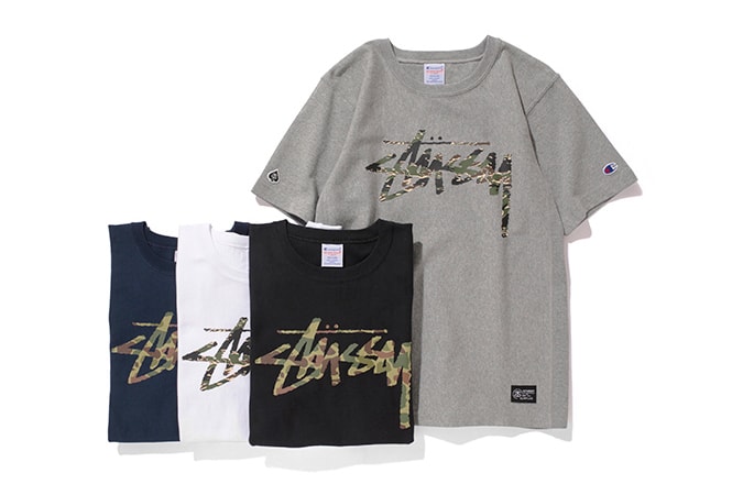 Stussy x Champion Japan 2014 春夏「Reverse Weave」聯名系列