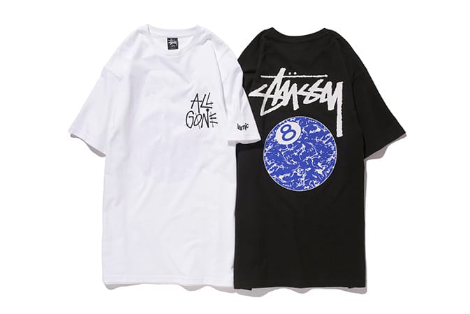 Stussy x La MJC「All Gone 8Ball」紀念 T-Shirt