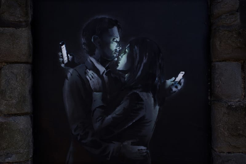 Banksy 發表全新塗鴉作品