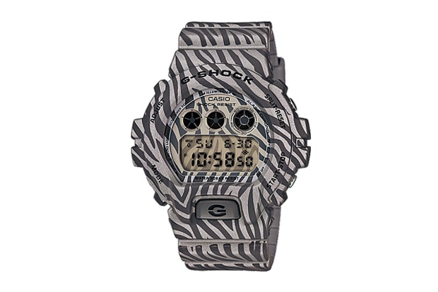 Casio G-Shock DW-6900ZB「Zebra Camouflage」腕錶系列