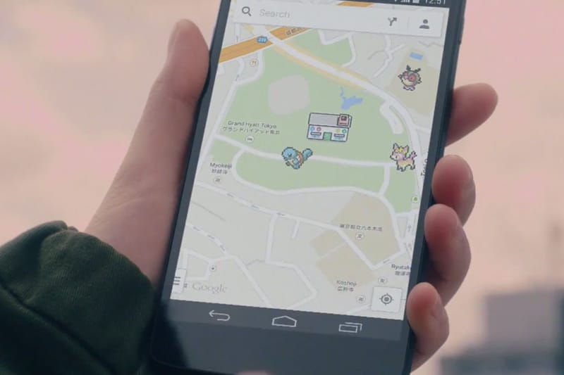 谷歌愚人彩蛋﹣「Google Maps: Pokémon Challenge」