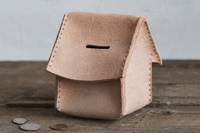 Hender Scheme「Home Bank」皮革儲錢包