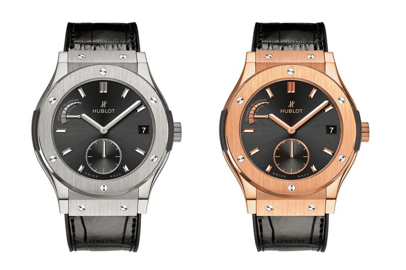 Hublot Classic Fusion 8 天動力儲備功能腕錶