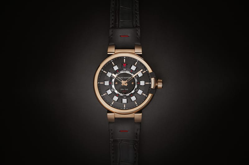 Louis Vuitton Tambour eVolution Spin Time GMT 腕錶