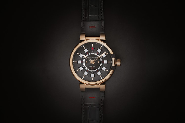 Louis Vuitton Tambour eVolution Spin Time GMT 腕錶