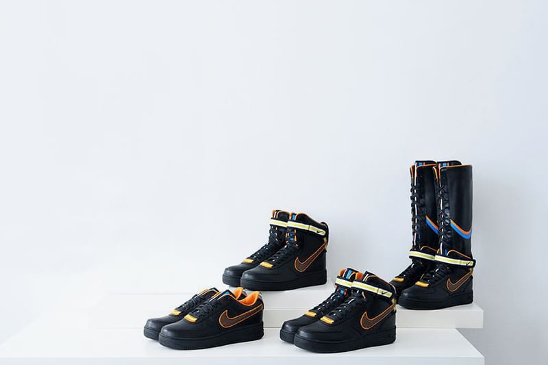 Nike + R.T. Air Force 1 黑色版本聯名系列