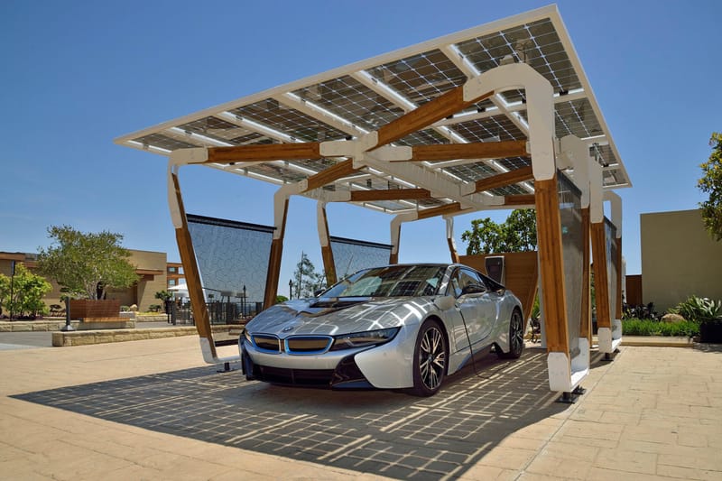 BMW i Solar Carport 太陽能概念車庫