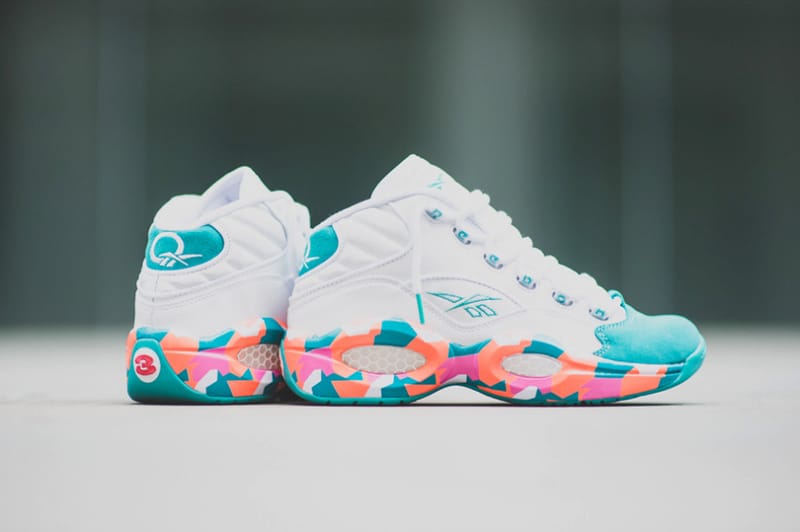 Reebok Question Mid 全新配色設計「White Noise」